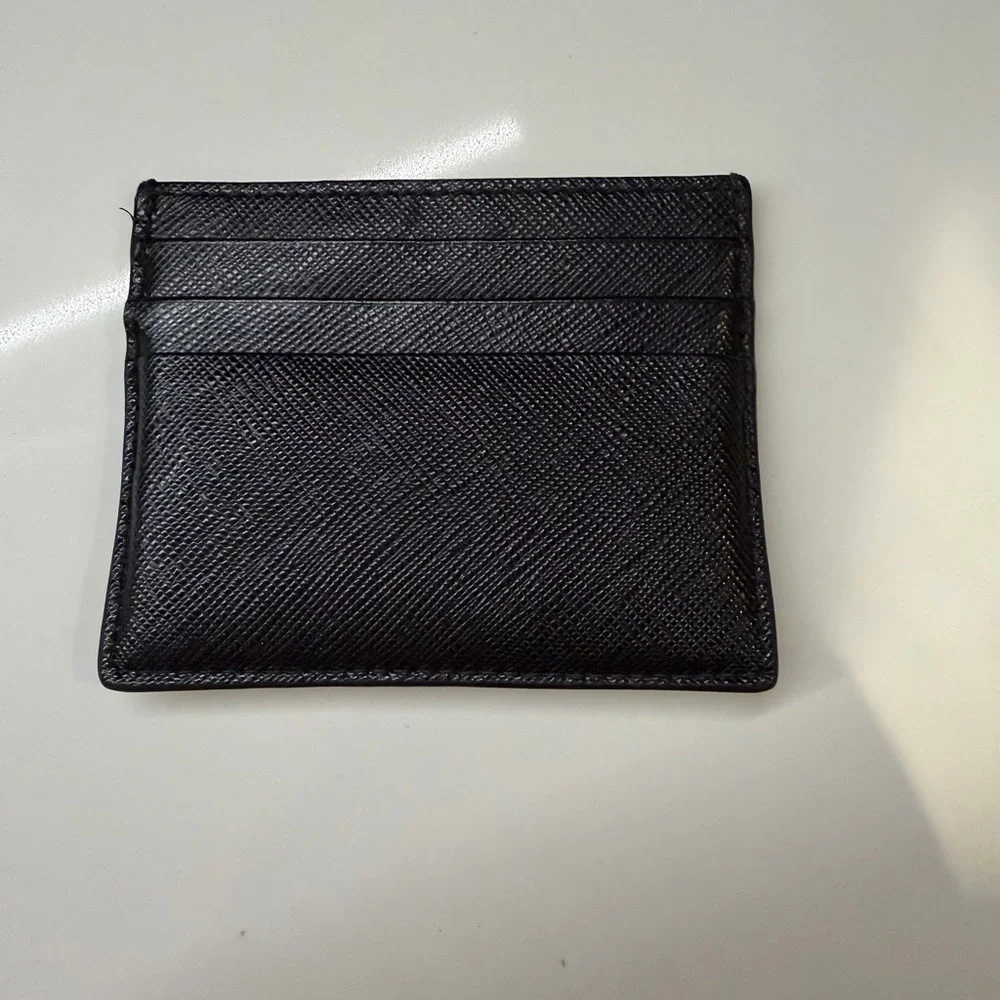 PRADA Saffiano Leather card holder